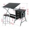 Drafting Table and Stool Set – Artist Drawing Desk with Drawers